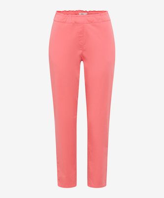 Brax mona s cotton chino oranje