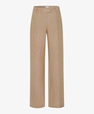 Brax maine linnen pants zand