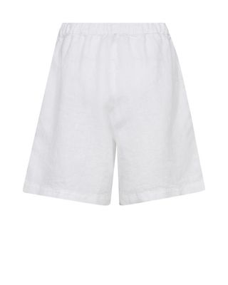 Mos Mosh emmie linen bermuda shorts wit