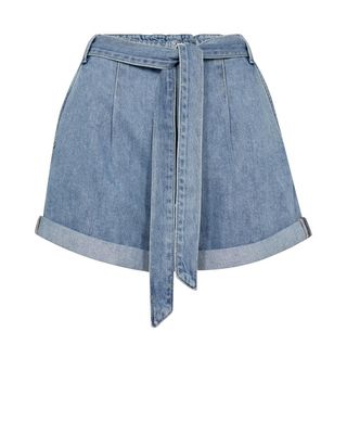 Mos Mosh meggi denim shorts blauw