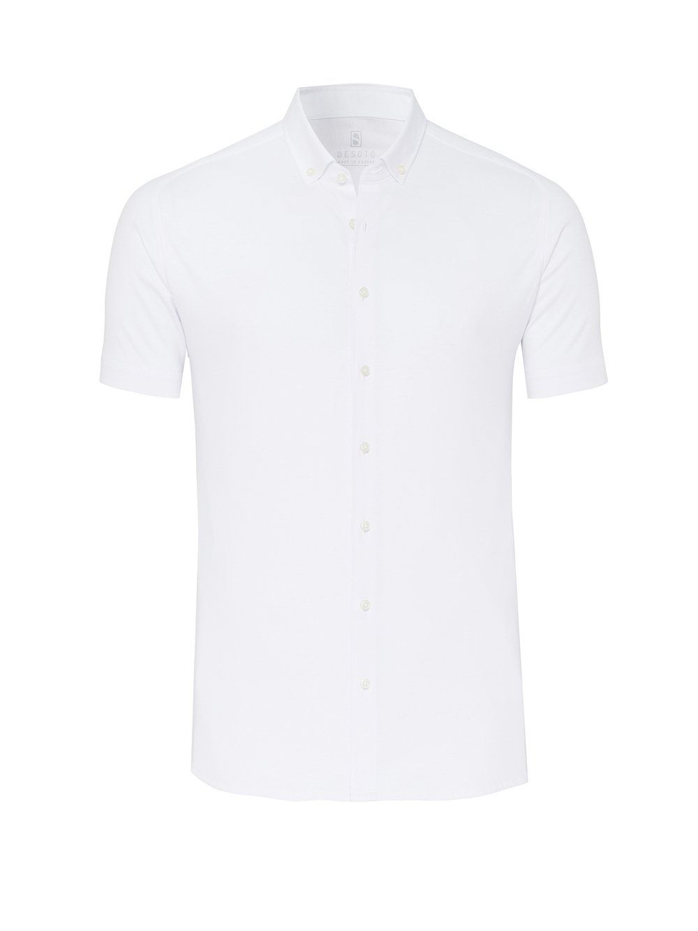 Desoto Men modern buttun down ss shirt wit