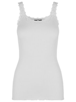 Rosemunde Copenhagen babette silk deep back wit