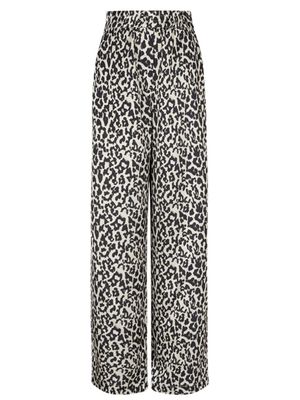 Dante 6 teo leoprad printed wide leg pants multicolour