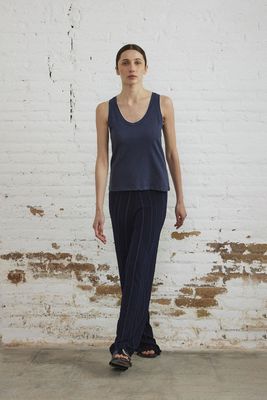 Sita Murt/ knitted top blauw