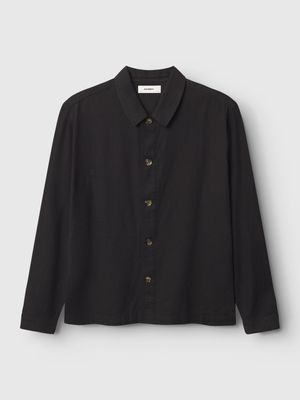 Gabba peter lino overshirt zwart