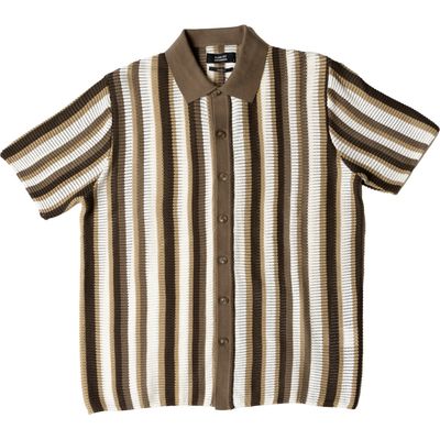 Clean Cut Copenhagen daniel knitted shirt multicolour