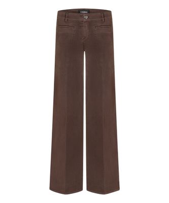 Cambio tess wideleg colour denim bruin