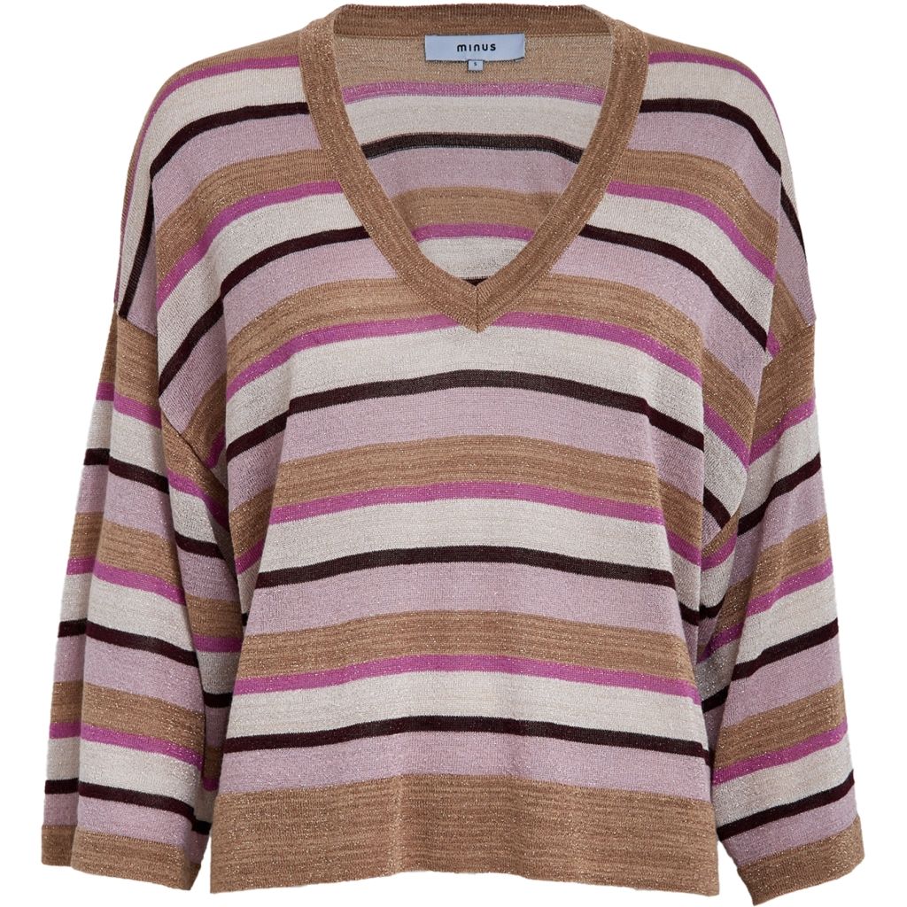 Minus jolina knit pullover multicolour