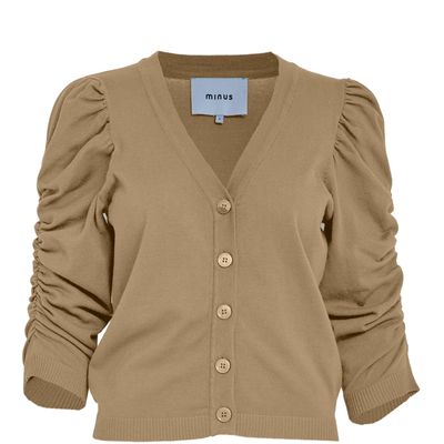 Minus seana knit cardigan bruin Minus seana knit cardigan bruin