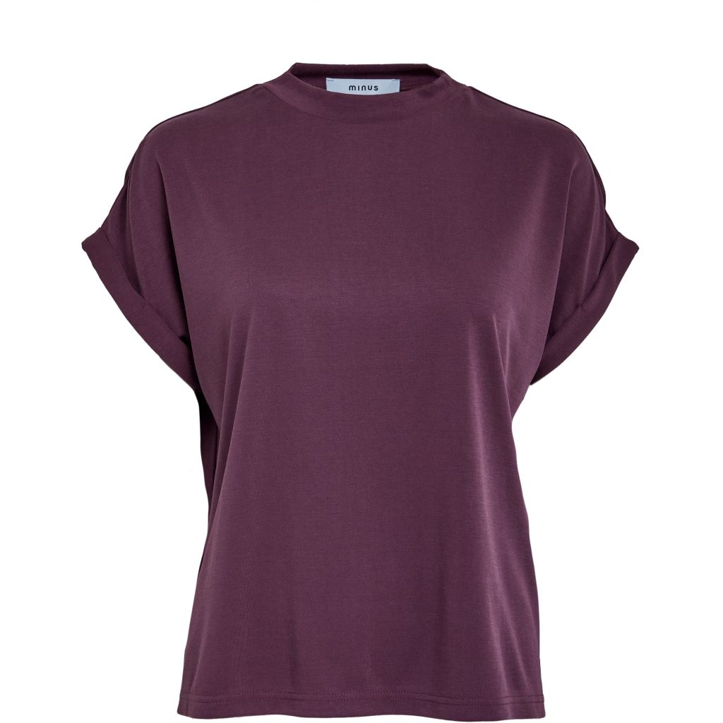 Minus mavelyn modal blouse bordeaux