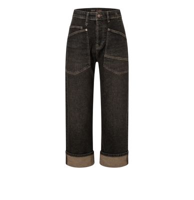 Mac baggy straight jeans zwart