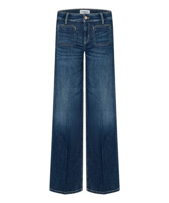 Cambio tess authentic denim blauw