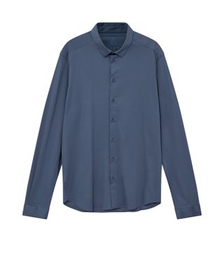 Mos Mosh Gallery marco jersey shirt blauw