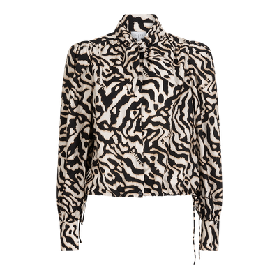 Dante 6 cheska printed pussy bow blouse multicolour