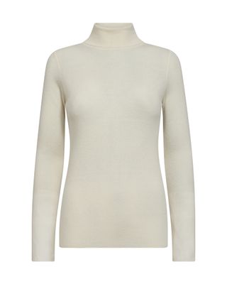 Mos Mosh bouch rollneck knit off white