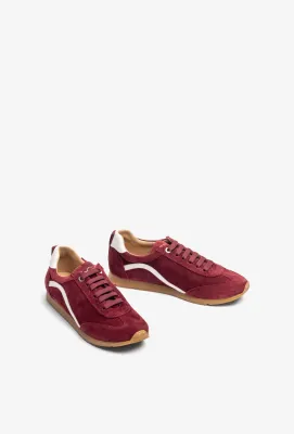 Unisa suede sneaker bordeaux Unisa suede sneaker bordeaux