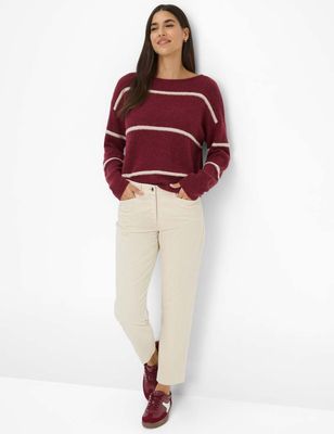 Brax lisa knit pullover bordeaux