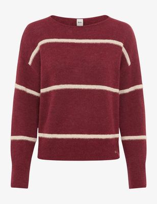 Brax lisa knit pullover bordeaux Brax lisa knit pullover bordeaux