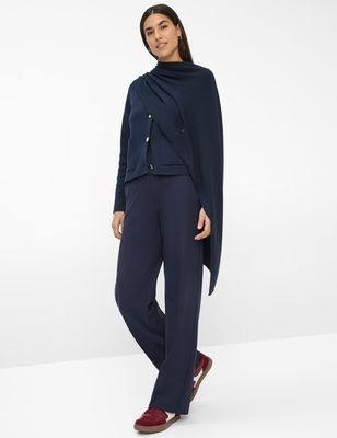 Brax ann cardigan blauw