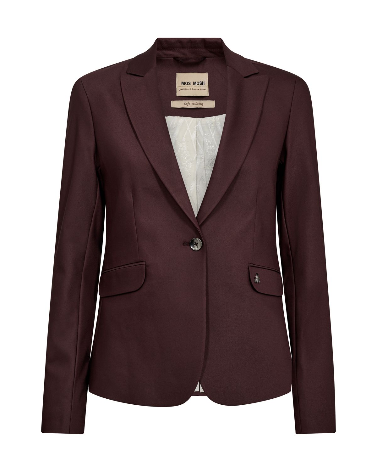 Mos Mosh blake night blazer bordeaux