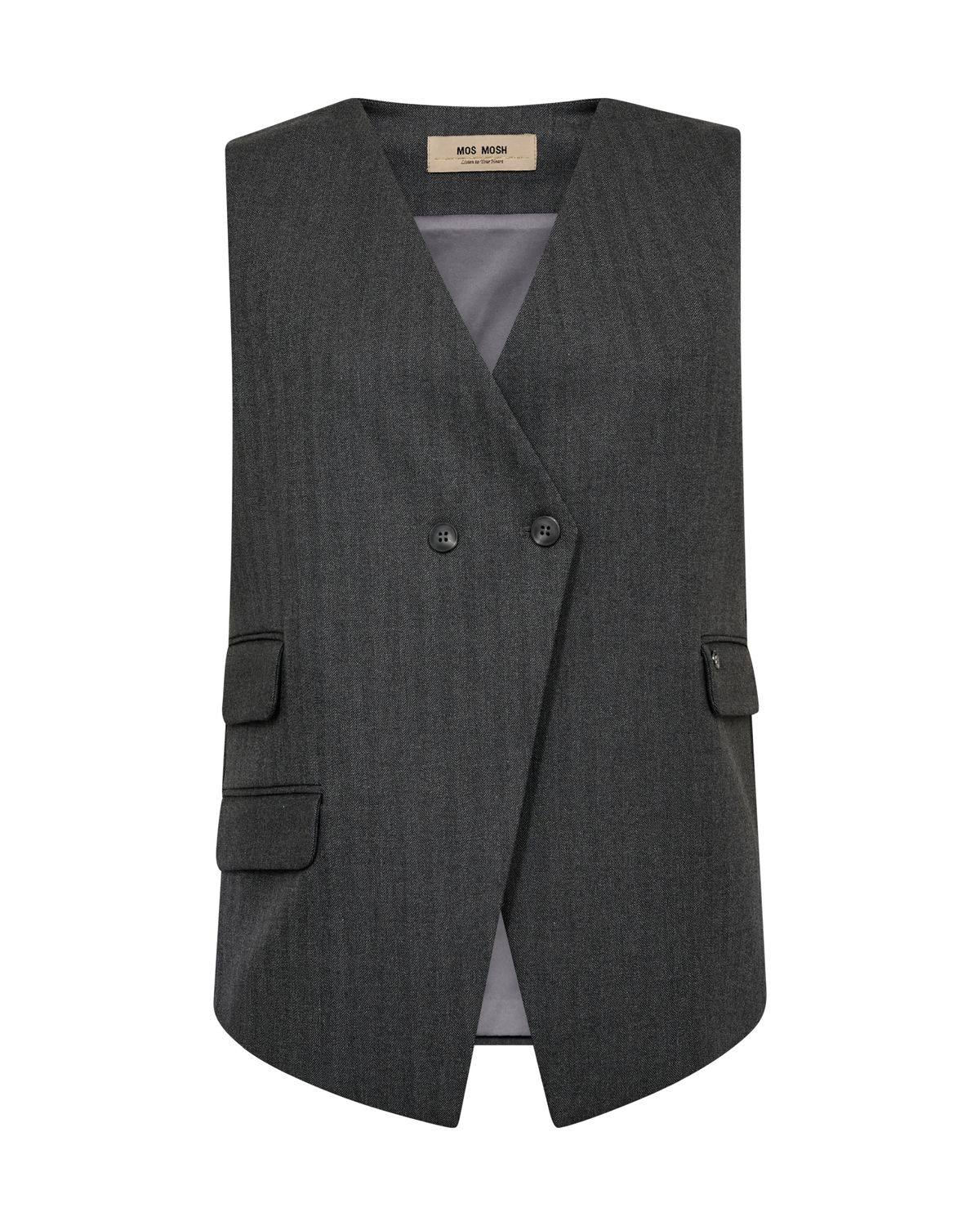 Mos Mosh alize monrose vest grijs