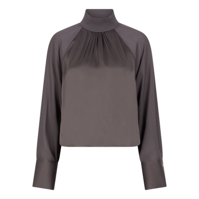 Dante 6 estela silk mixed top taupe