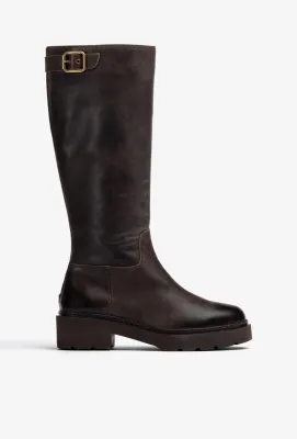 Unisa leather boot bruin Unisa leather boot bruin
