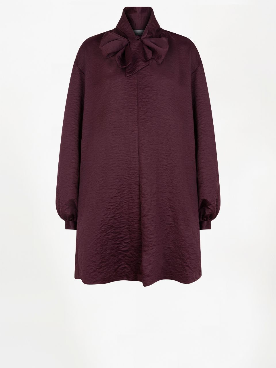 Dante 6 leigh pussy bow dress bordeaux