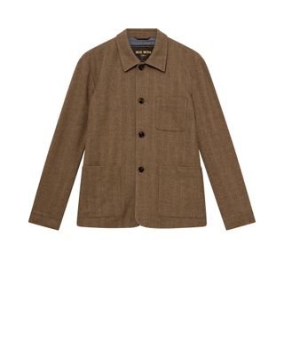 Mos Mosh Gallery conor herringbone jacket bruin