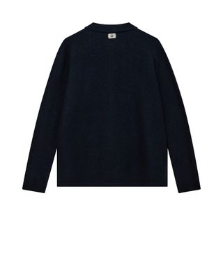 Mos Mosh Gallery ryan boil cardigan blauw