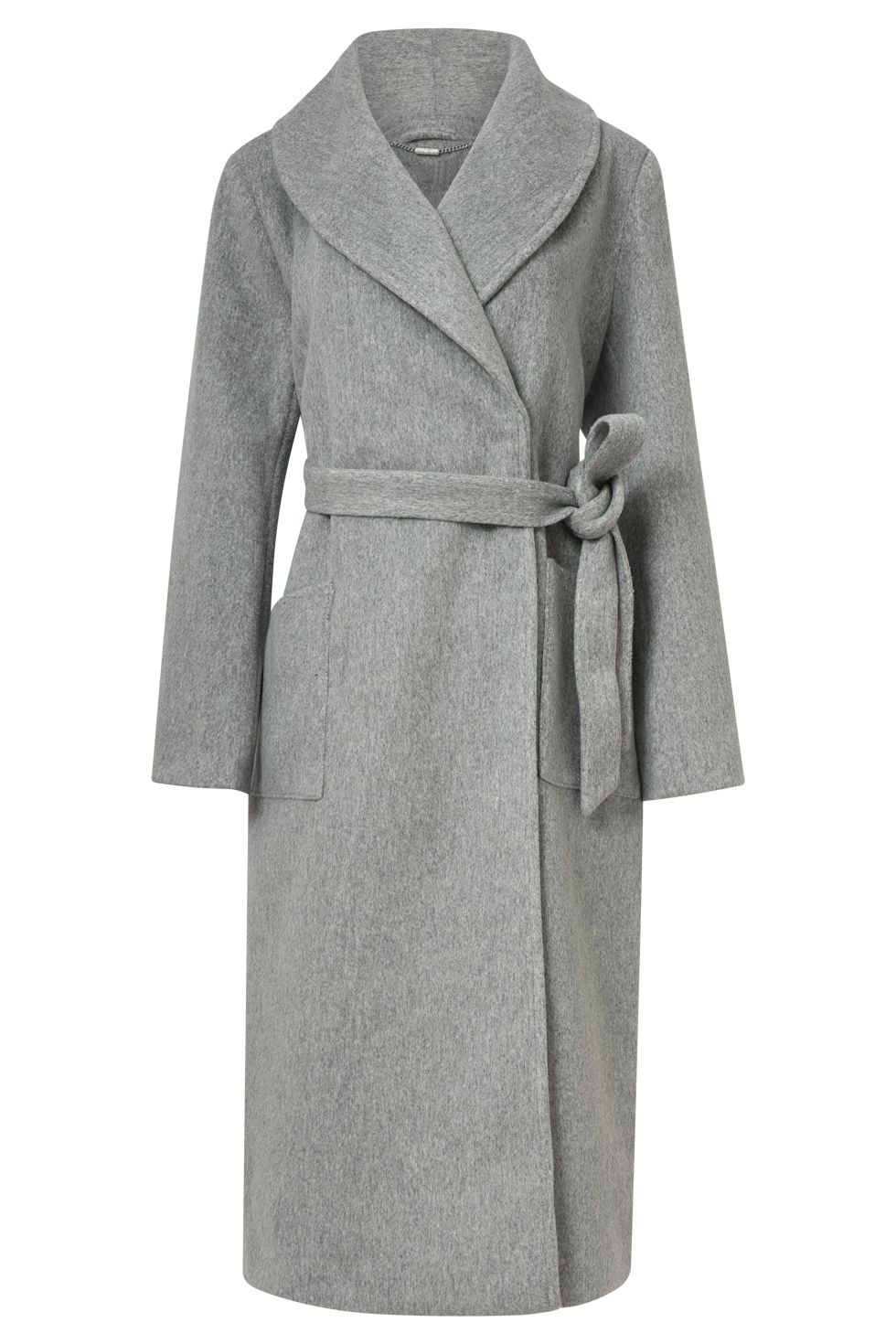 Smashed Lemon long coat grijs