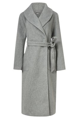 Smashed Lemon long coat grijs