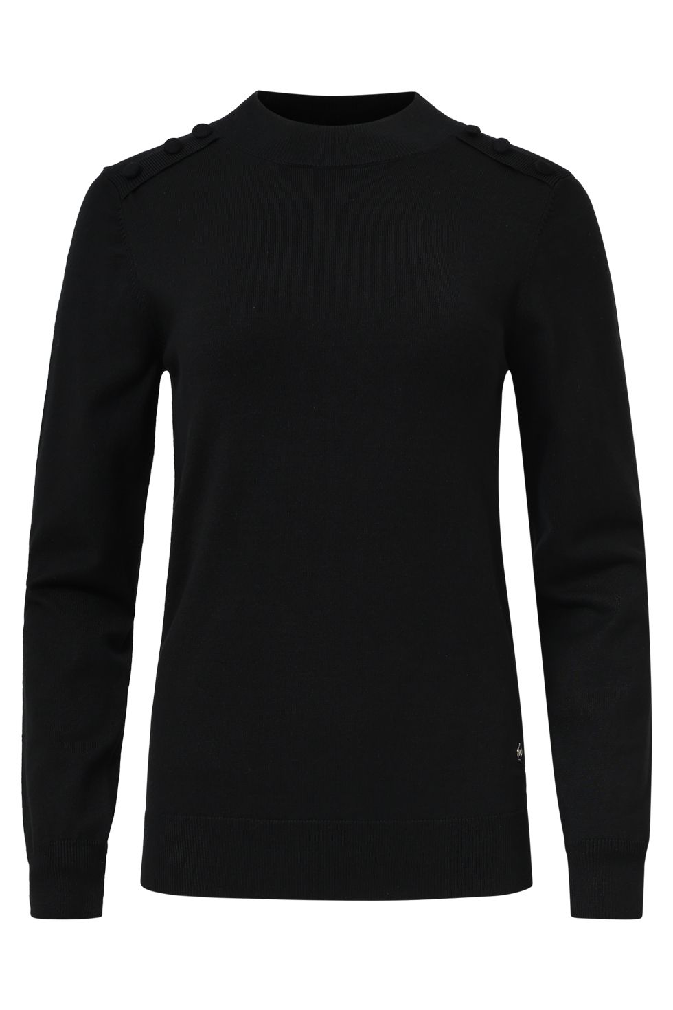 Smashed Lemon knitted top zwart