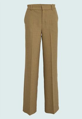 Minus aya mid waist pants zand