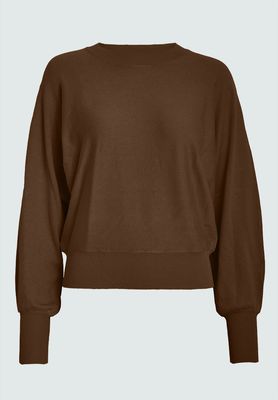 Minus dana bat sleeve pullover bruin Minus dana bat sleeve pullover bruin