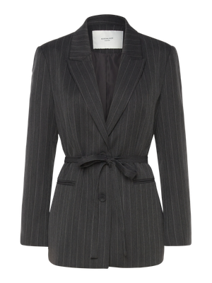 Rosemunde Copenhagen pinstripe regular blazer grijs Rosemunde Copenhagen pinstripe regular blazer grijs