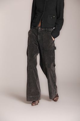 Mason's dallas wideleg ribcord grijs