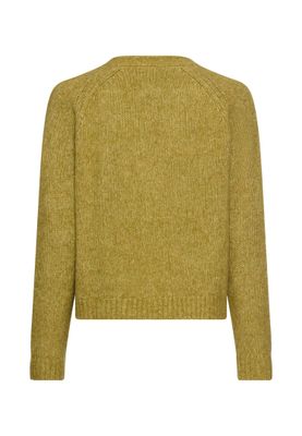 Camel Active knitted v-neck cardigan groen