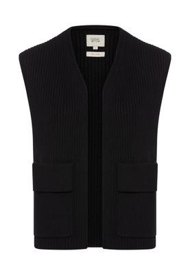 Camel Active knitted vest zwart Camel Active knitted vest zwart