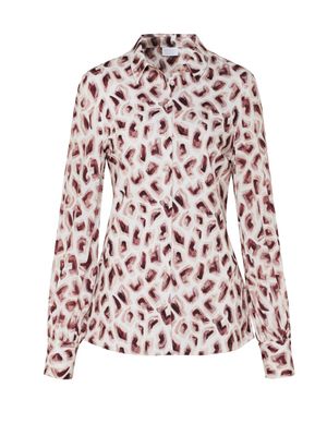 Desoto pia stretch blouse bordeaux