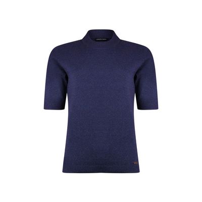 Roberto Sarto turtleneck pullover blauw Roberto Sarto turtleneck pullover blauw