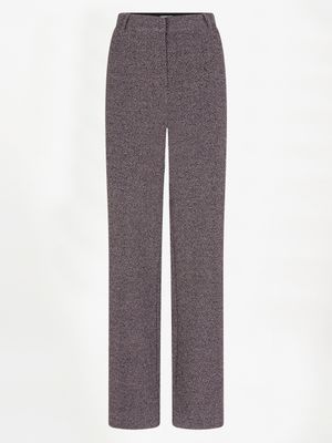 Dante6 noemia lurex pants bordeaux