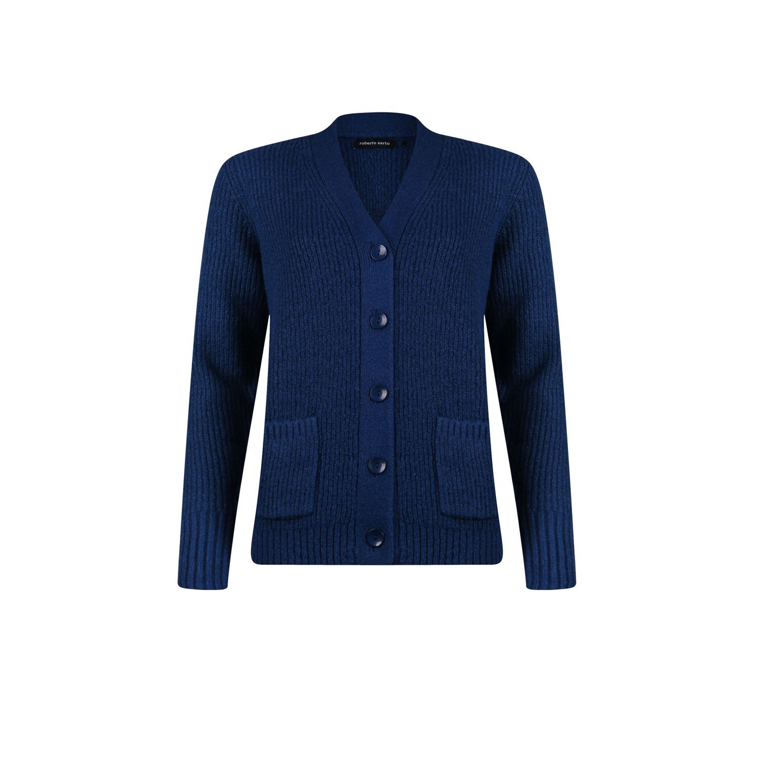 Roberto Sarto cardigan v-neck blauw