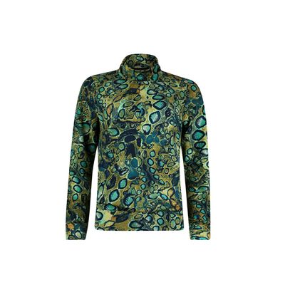Roberto Sarto rollcollar top multicolour