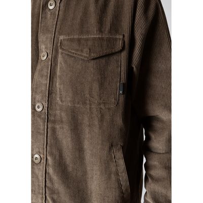 Clean Cut Copenhagen silas corduroy overshirt zand