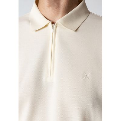 Clean Cut Copenhagen joss l/s polo off white