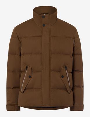 Brax Men stepped jacket bruin