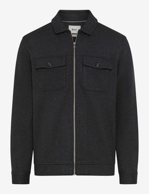 Brax Men indoor jacket grijs