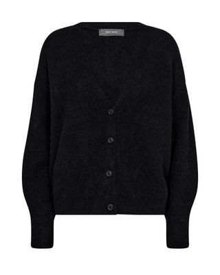 Mos Mosh thora v-neck knit cardigan zwart