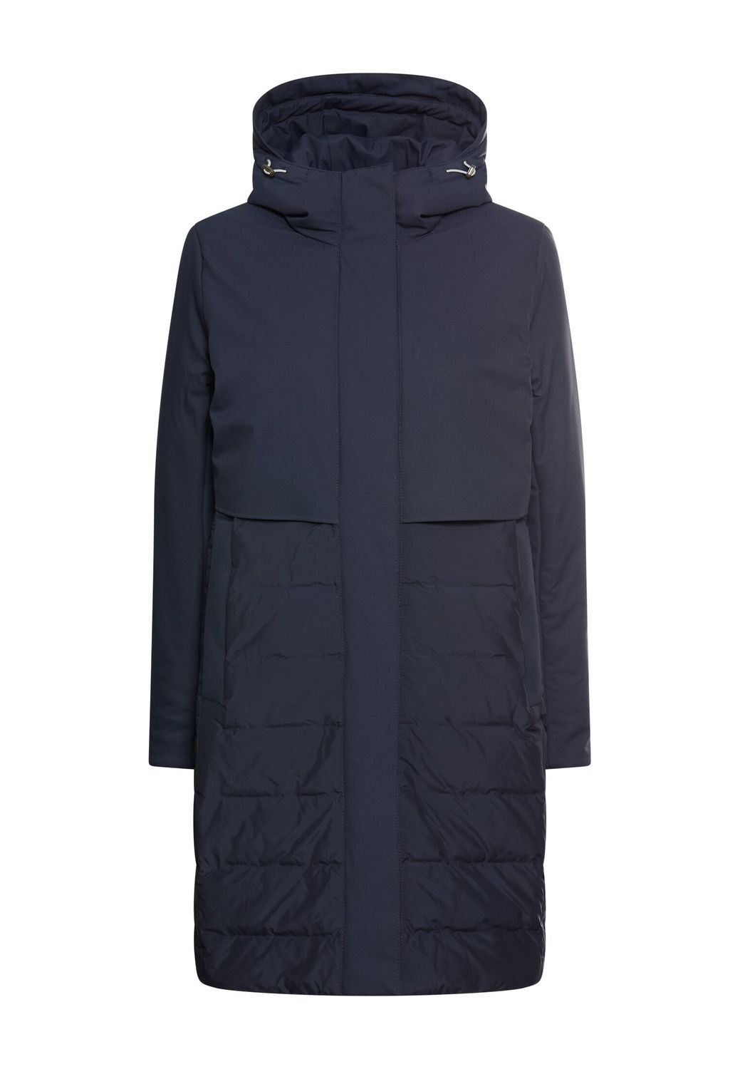Camel Active water-repellent coat blauw